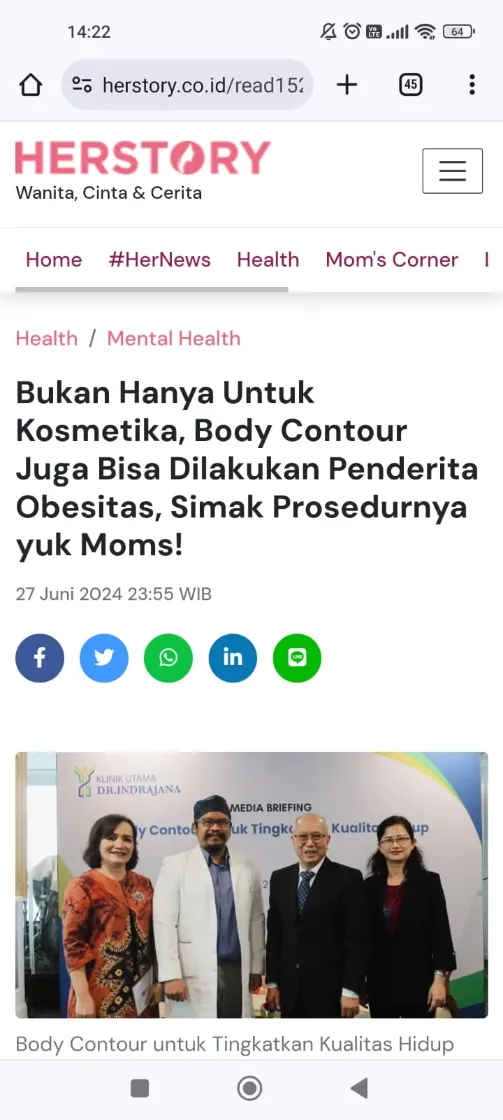 Liputan Media - Klinik Bedah Plastik - Klinik Utama DR Indrajana