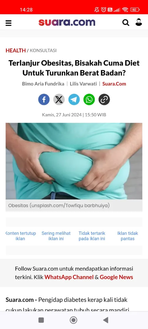 Liputan Media - Klinik Bedah Plastik - Klinik Utama DR Indrajana