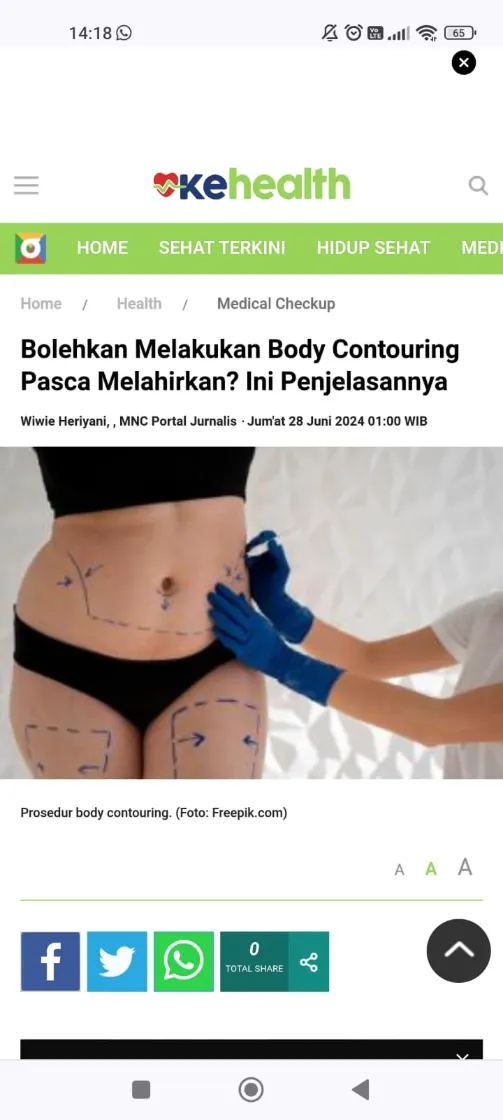 Liputan Media - Klinik Bedah Plastik - Klinik Utama DR Indrajana